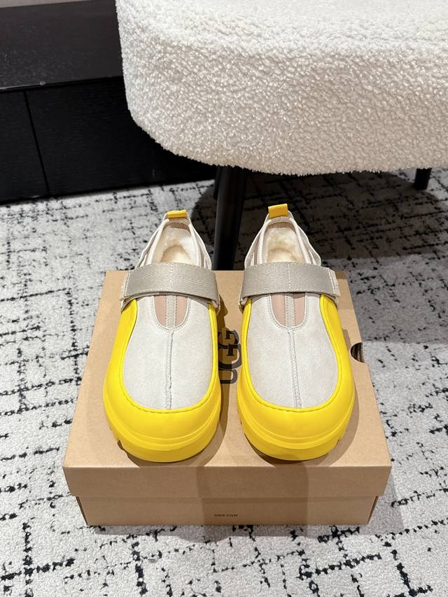 Men's +10 Ugg 25 Wf New Velcro Wool Platform Casual Sneakers When California's f