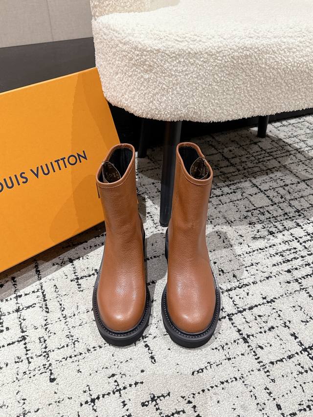 Top-tier version Louis Vuitton LV 25 new autumn/winter Martin boots, short boots
