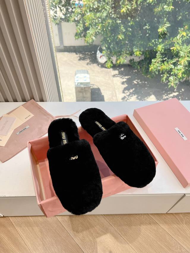G0286 Exclusive first release of Miu Miu loafers, new autumn/winter cotton shoes