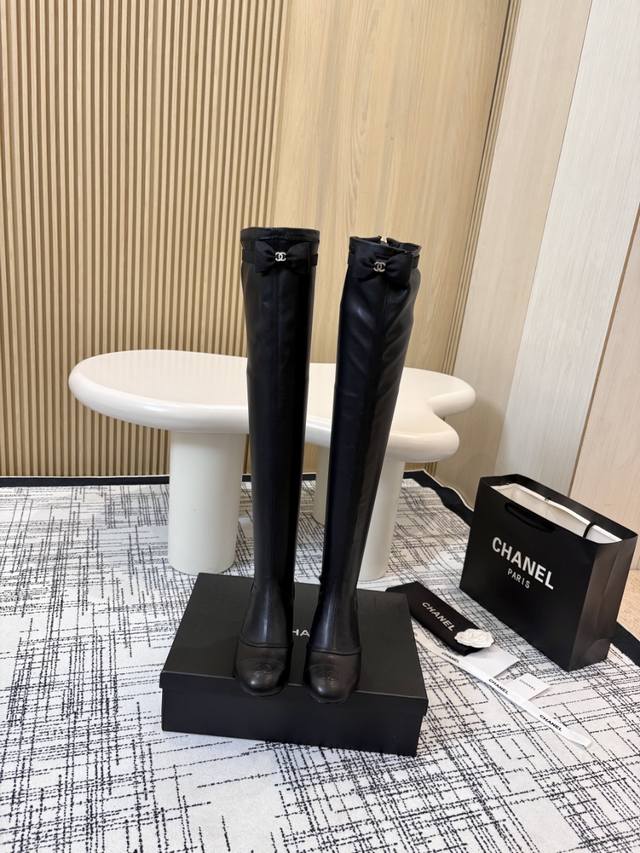 Chanel Classic Chunky Heel Back Zipper Ankle Boots. These boots cleverly blend i