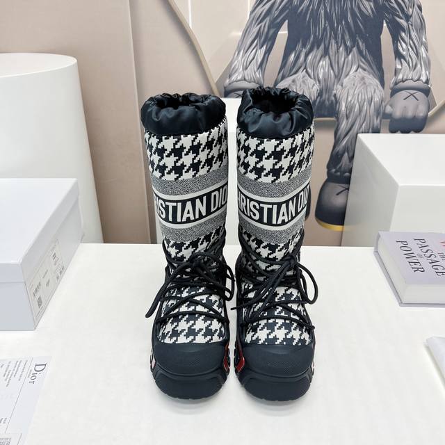 Factory direct sales price: High-top fur-lined boots 80 Top-tier version Dio.R.
