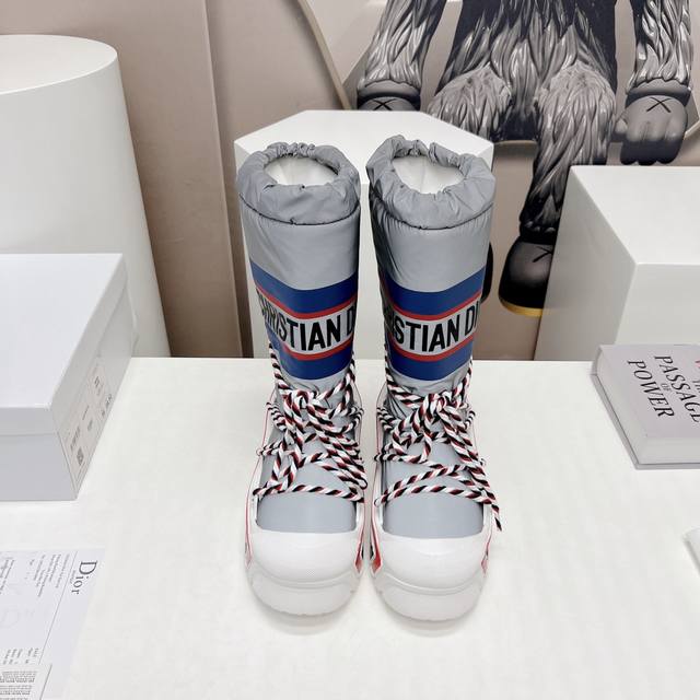 Factory direct sales price: High-top fur-lined boots 80 Top-tier version Dio.R.