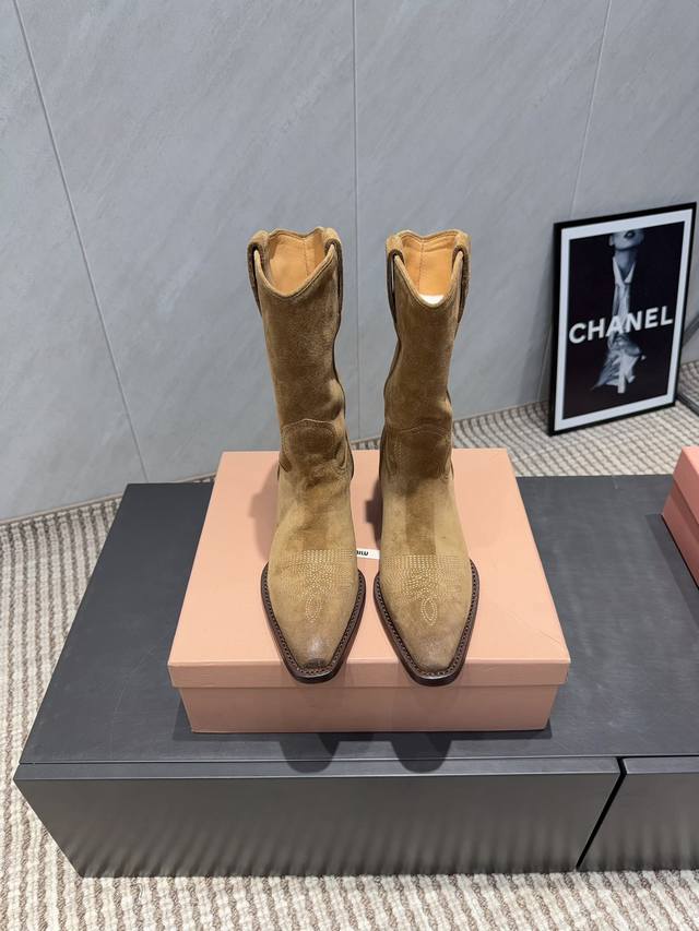 Factory Exclusive Top-Tier Version Miumiu 2025 VS Fall/Winter Latest Runway Hott