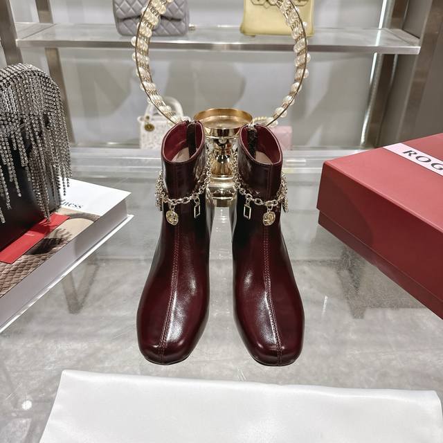 New factory release. Viv Rangers classic ankle boots with rhinestone buckles, ge