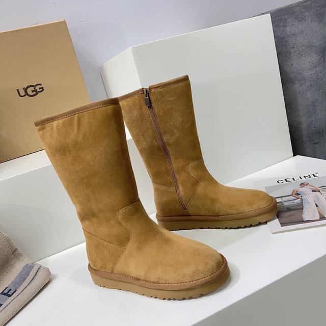 High-quality factory! Top-quality Ugg 25Ss autumn/winter latest side zipper high