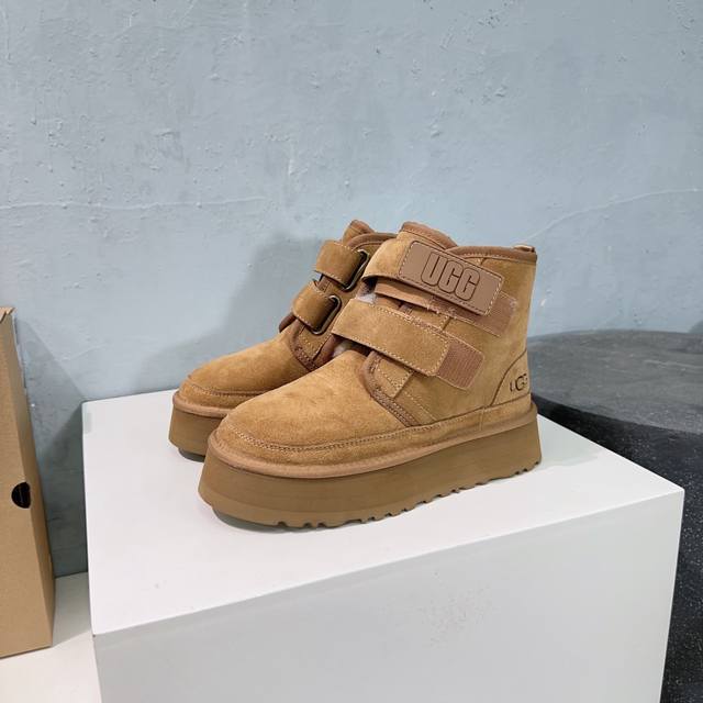 High-quality factory! Top-quality Ugg 2025 Autumn/Winter New Thick-soled Double