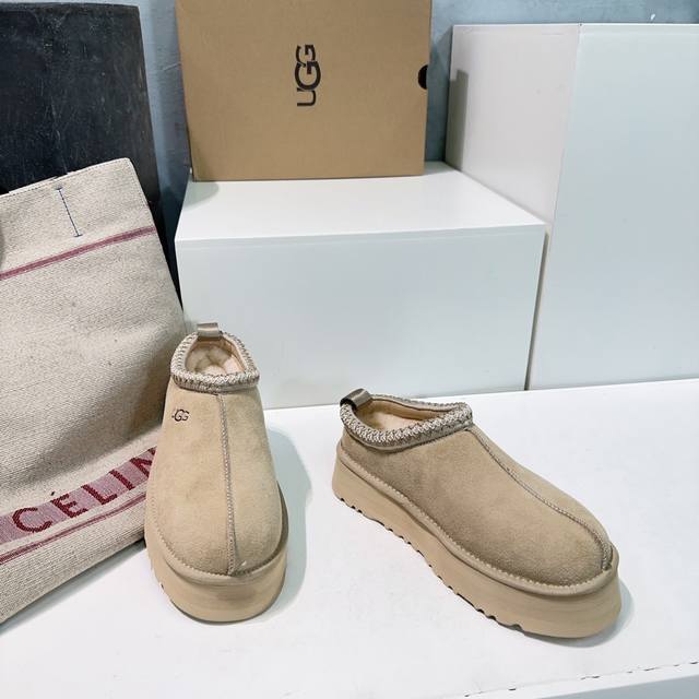 High-quality factory! Top-quality Ugg 25Ss autumn/winter new ethnic style thick-