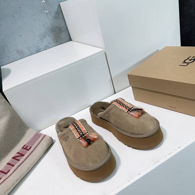 High-quality factory! Top-quality Ugg 25Ss autumn/winter new thick-soled wool sl