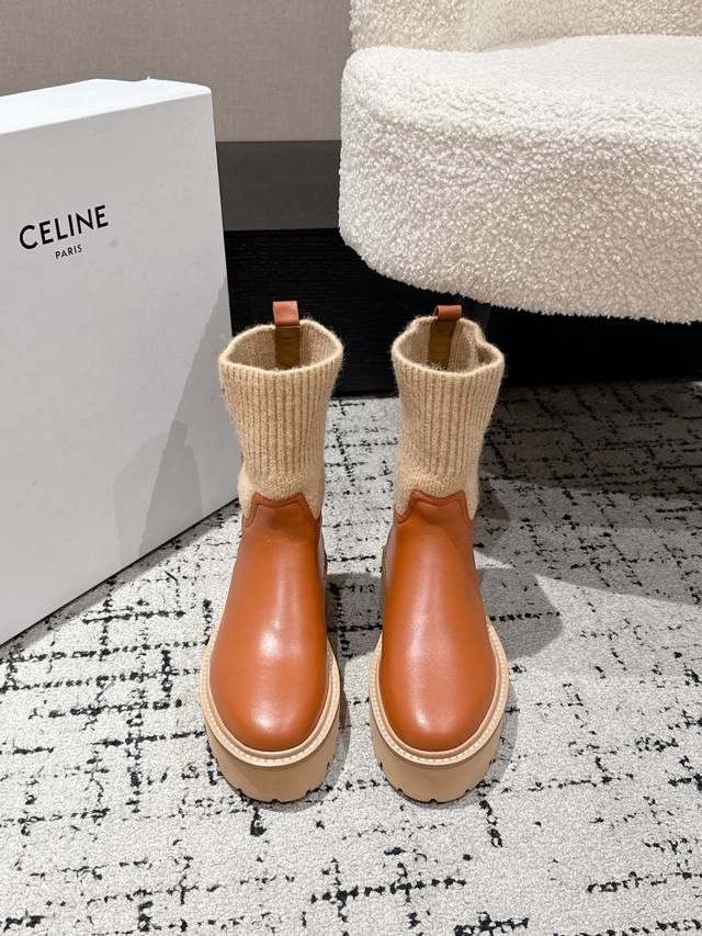 Celine Fall/Winter 2025 Unlverslte Rider Boots This boot height is very fashiona