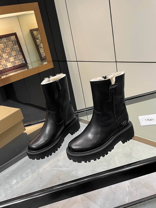 Bomb Top-quality official website style snow boots/motorcycle boots: British ret