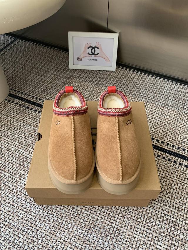Top-tier Ugg~25Vs Autumn/Winter Hot Selling Platform Snow Boots Series Pure Wool