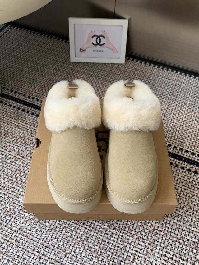 Top-tier Ugg~25Vs Autumn/Winter Hot-Selling Platform Snow Boots Series Pure Wool