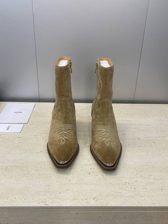 Factory Price P Celine 2025 Autumn/Winter New Punk Style Iron Head Motorcycle Em