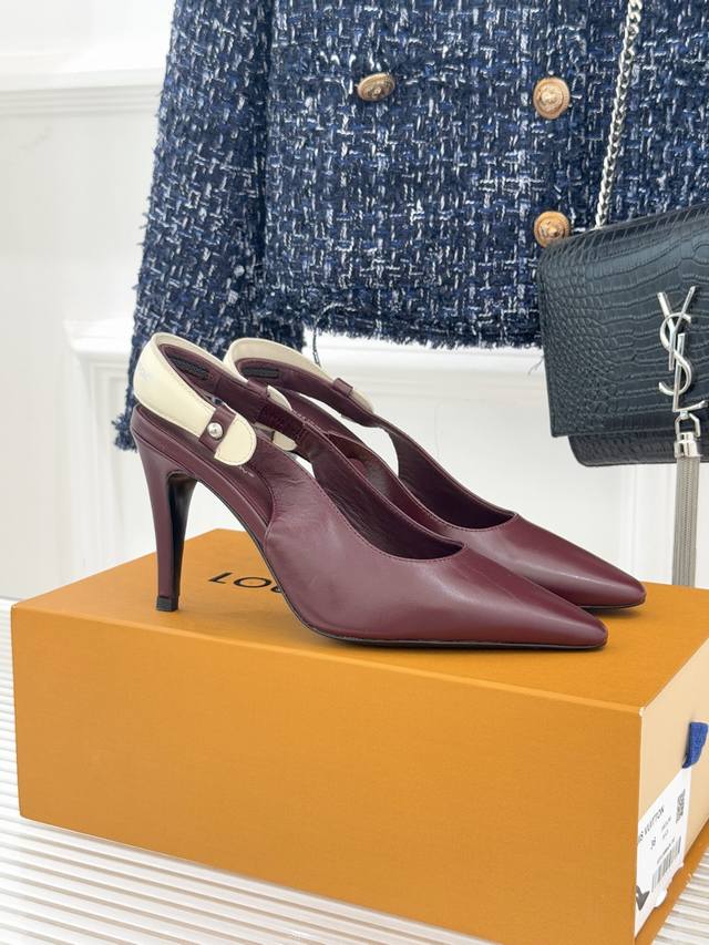 Factory Price Louis Vuitton 25Wf Autumn/Winter New Arrival Monogram Pointed Toe