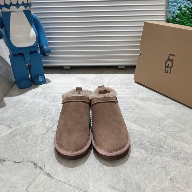 New Korean-style Ugg snow boots with a super trendy "Little Potato" heel! The th