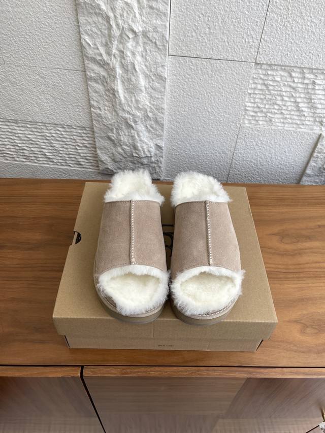 Top Version: Ugg 2025 Autumn/Winter New Slipper Evolution Slip-on Greenport Slid