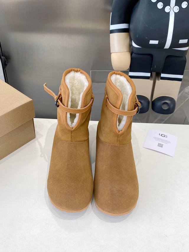 Factory direct, U*G. 2025 model. Latest autumn/winter style, inner wedge wool an