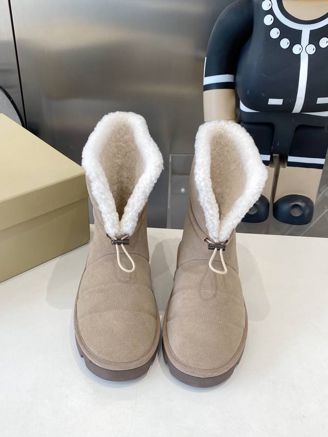 Factory direct, top-quality Brunello Cucinelli winter snow boots. Lining: Import