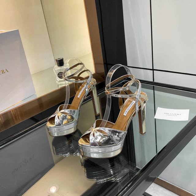 Aquazzura 2025 New Sandals, Top-Tier Exclusive Version, Top-Tier Quality, Absolu