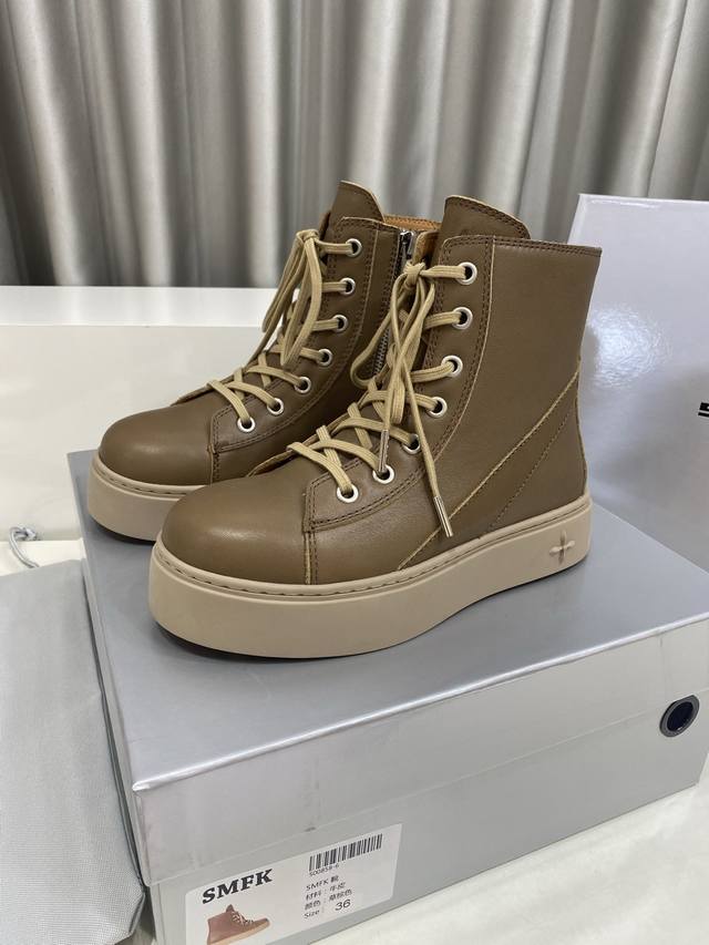 Smfk Niche Trendy Brand 25Ss Hot New Platform Casual Shoes & Martin Boots This S