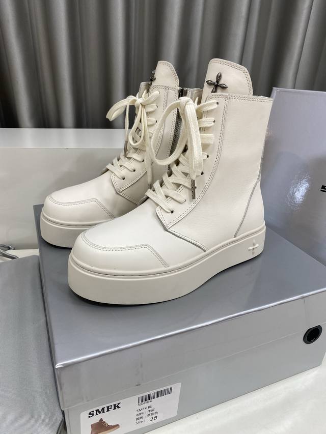 Smfk Niche Trendy Brand 25Ss Hot New Platform Casual Shoes & Martin Boots This S