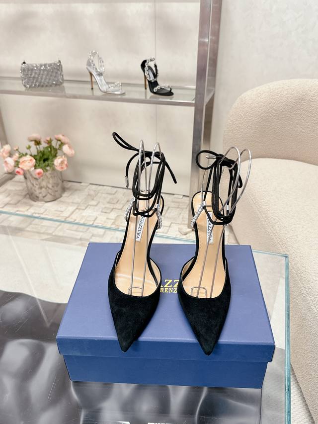 224 Aquazzur* Pineapple Early Spring New Arrival Fairy Fashion Shoes Series, Lar