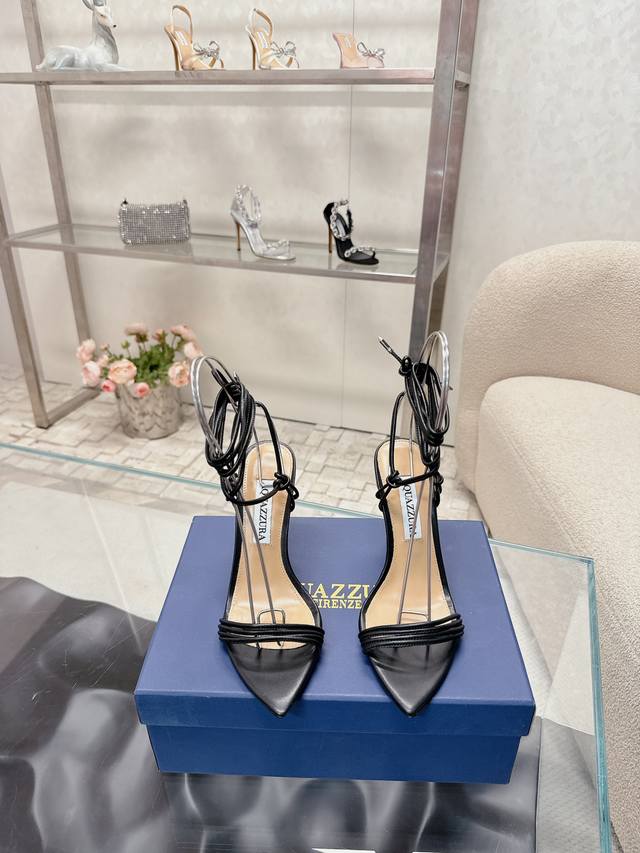 224 Aquazzur* Pineapple Early Spring New Arrival Fairy Fashion Shoes Series, Lar