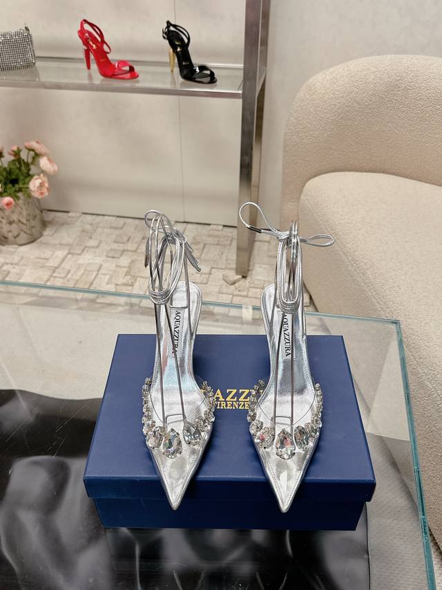 224 Aquazzur* Pineapple Early Spring New Arrival Fairy Fashion Shoes Series, Lar