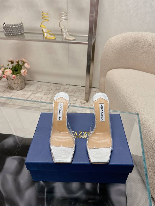 224 Aquazzur* Pineapple Early Spring New Arrival Fairy Fashion Shoes Series, Lar