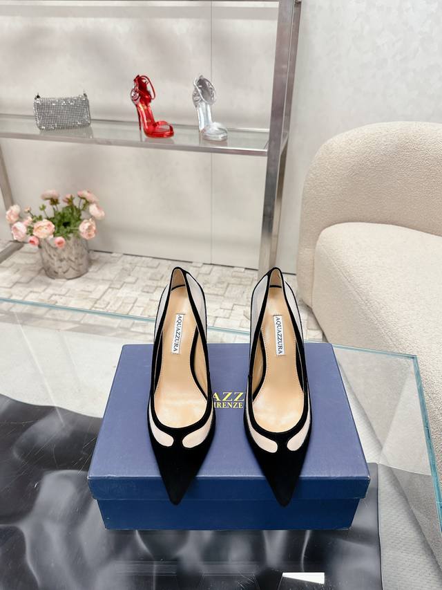 224 Aquazzur* Pineapple Early Spring New Arrival Fairy Fashion Shoes Series, Lar