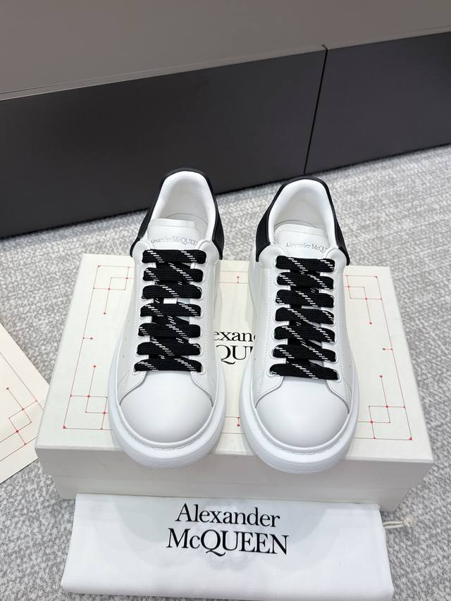 Men's Reseller Grade +10 # McQueen is undoubtedly the king of classic white snea