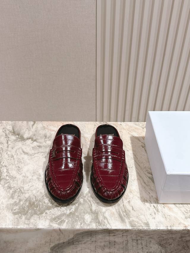 225 YSL Saint Laurent Mule Slippers New Arrival! Latest Collection from Official