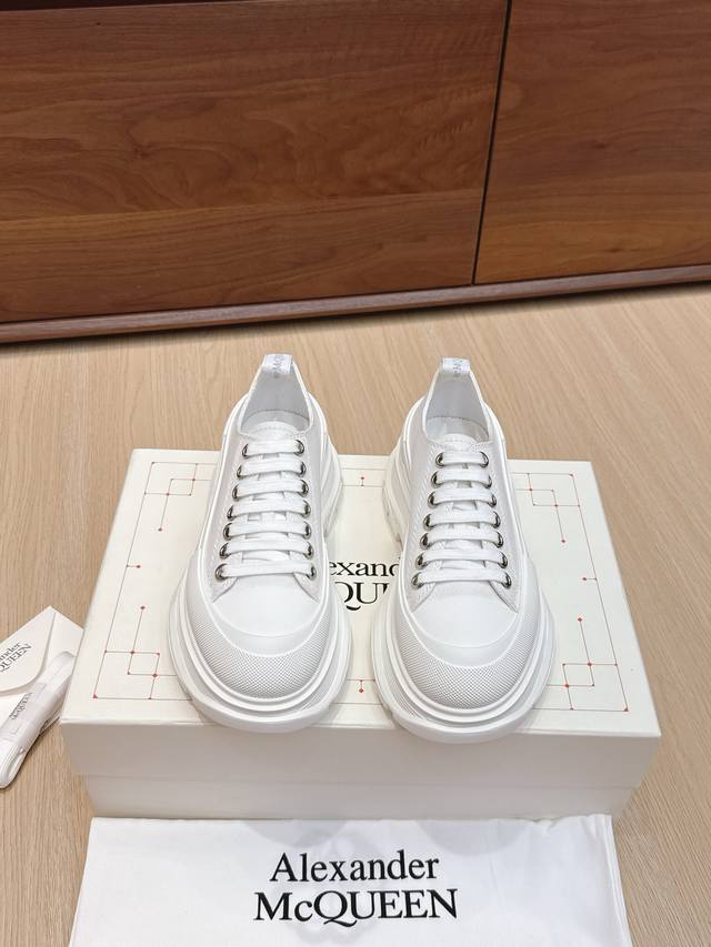 High-quality men's sneakers (+10) #Alexandre McQueen# Canvas Shoes, Ultimate Cou