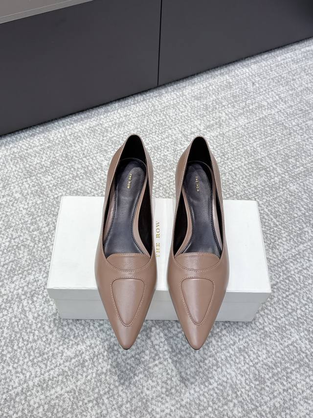 High-quality niche trendy brand The Row25Ss French retro simple style hollow hig