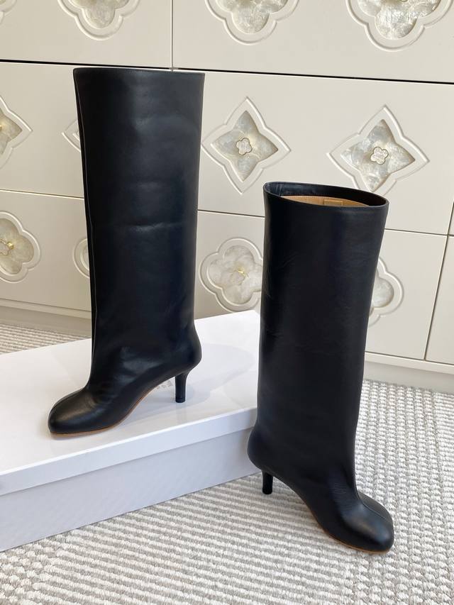 Mm6 Suede Anatomical Boot Maison Margiela