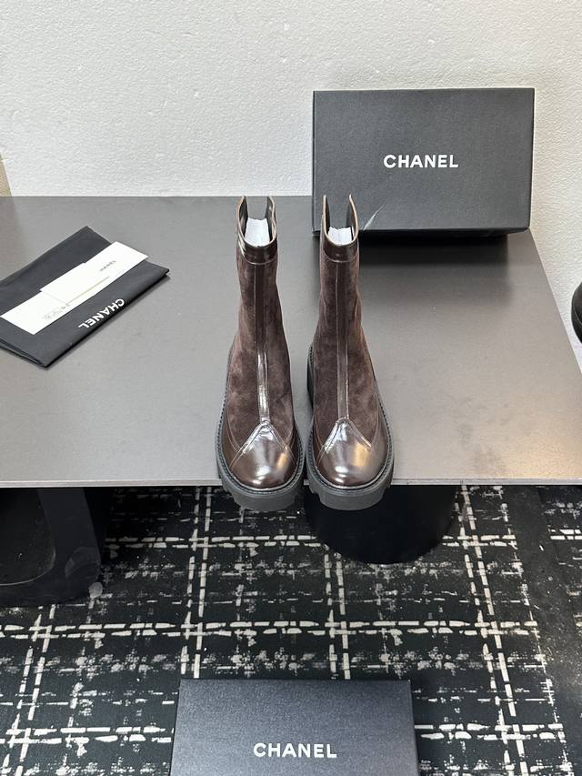 2025 Chanel Ankle Boots, a must-have item for this fall/winter season!! Chanel's