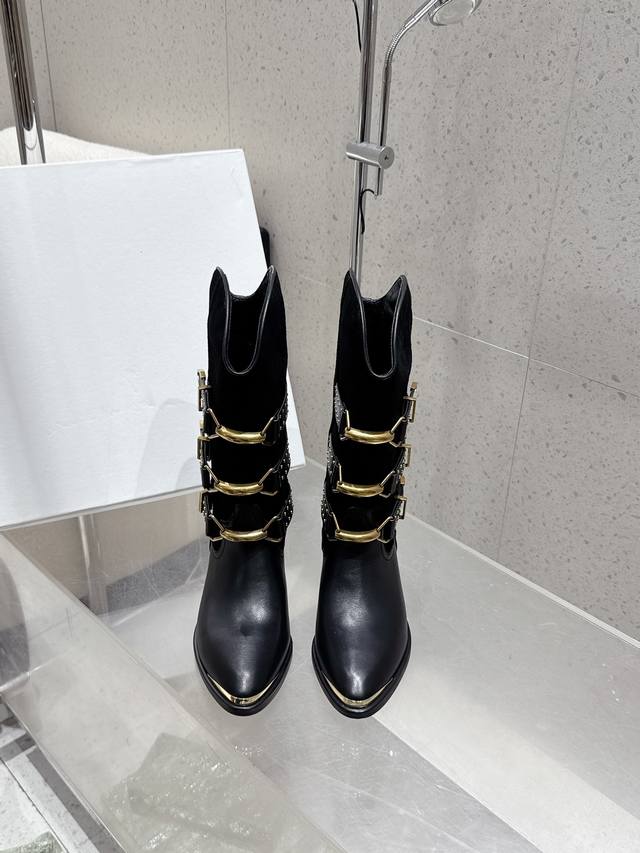 High-quality Isabel Marant 25Ss slip-on wedge ankle boots, instantly captivating