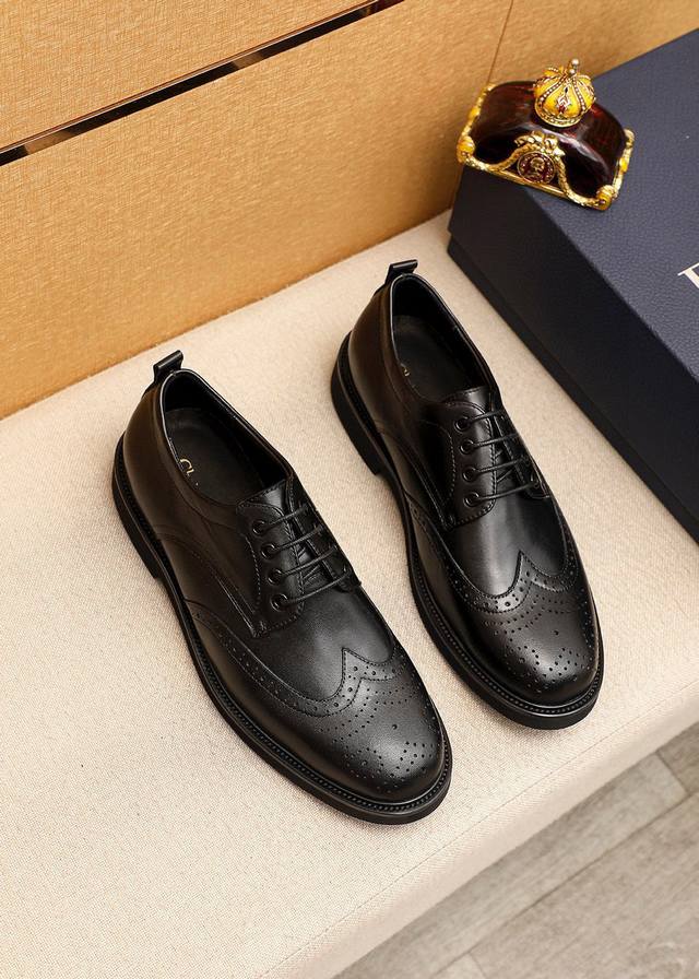 Product Trademark: Dior Business Leather Shoes True to Size: 39-44, 38.45 (Made