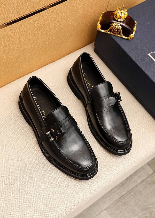 Product Trademark: Dior Casual Leather Shoes True to Size: 39-44, 38.45 (Made to