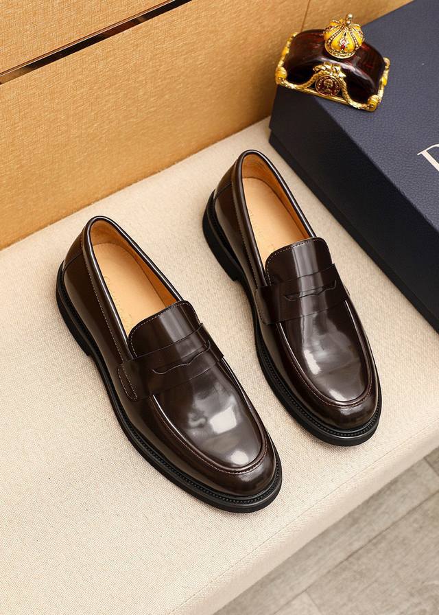 Product Trademark: Dior Casual Leather Shoes True to Size: 39-44, 38.45 (Made to