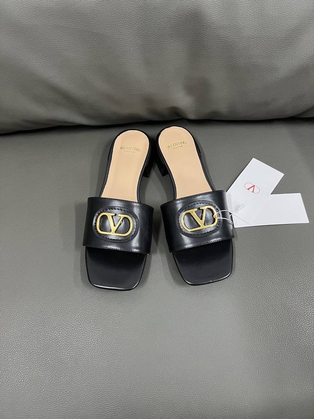 Va*Le*Tino Hua*Tian* early spring new V-buckle flat slippers, 1:1 replica purcha