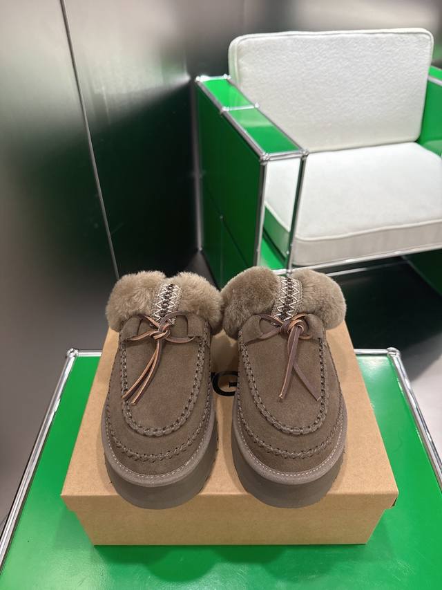 K010 Ugg 2025Ss Latest Winter Half-Slippers Extremely popular internet celebrity