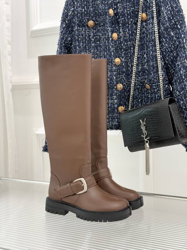 Factory Price P Short Boots Long Boots Maisonmargiela Mm6 Classic Retro Belt Buc