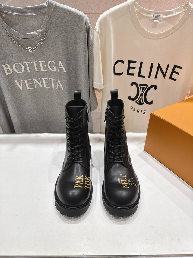 High-quality factory-made couple's style Louis Vuitton 25Ss Lv new lace-up coupl