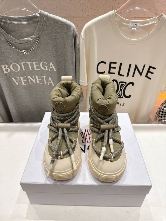 High-quality factory-made Moncler F029 2025 Autumn/Winter Newest Thick-soled War