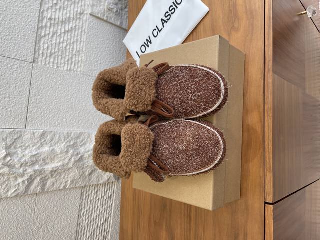 Top Version: Low Classic Korean Designer Brand 2025 Early Autumn New Shearling M