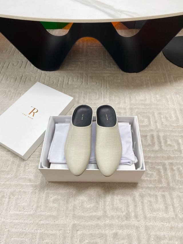 Factory direct The Row niche streetwear brand 25Vs Autumn New Series Pointed Rou