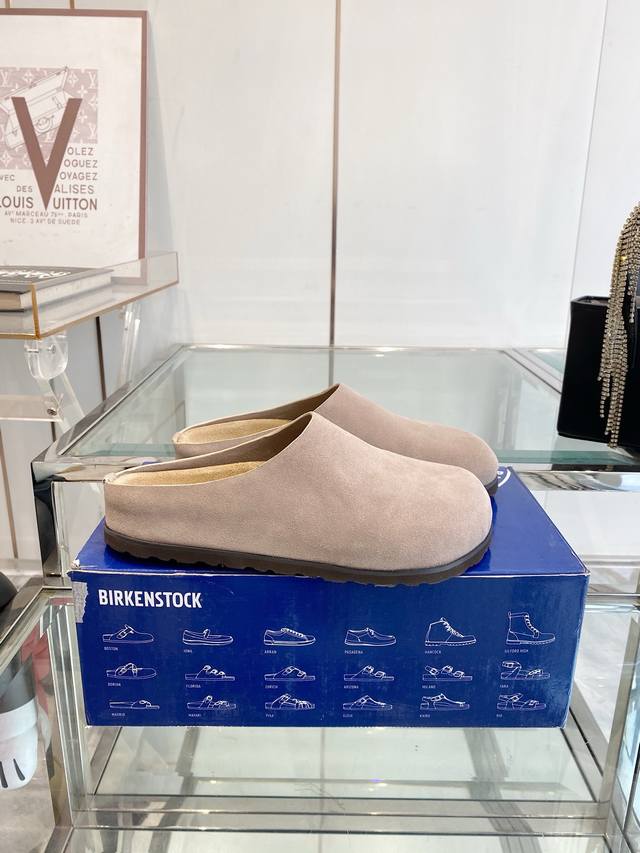 Birkenstock Wool-lined Slip-on Muffins Original Design, Top-grade Imported High-