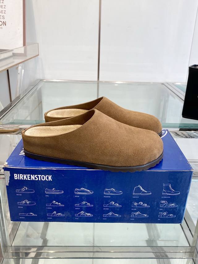 Birkenstock Wool-lined Slip-on Muffins Original Design, Top-grade Imported High-