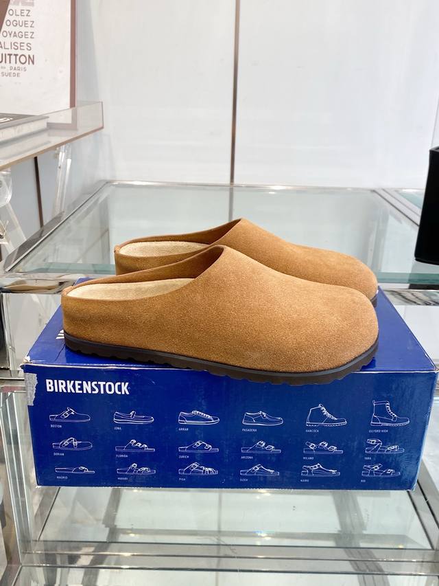 Birkenstock Wool-lined Slip-on Muffins Original Design, Top-grade Imported High-